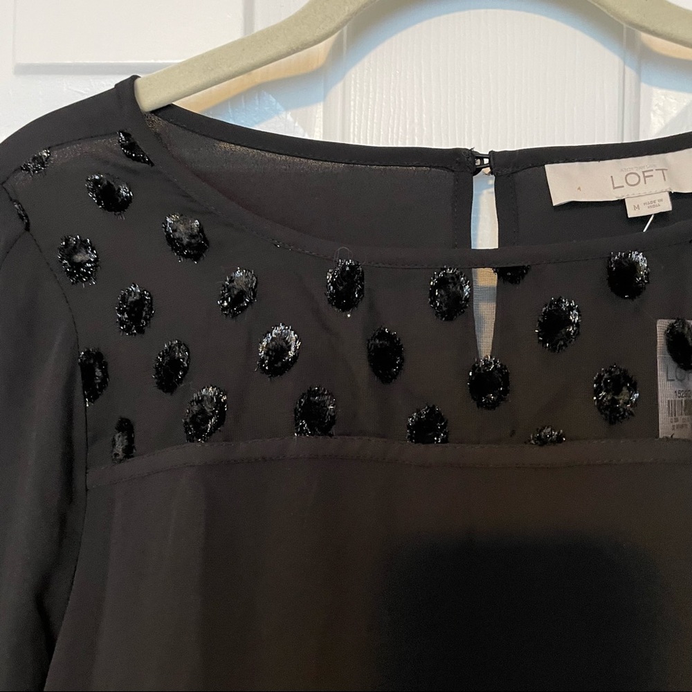 Loft 3/4 Sleeve Blouse